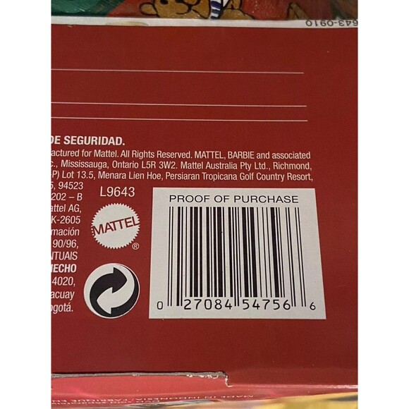 2008 Holiday Barbie - 20th Anniversary Special Edition NIB White Silver Dress - Picture 9 of 10